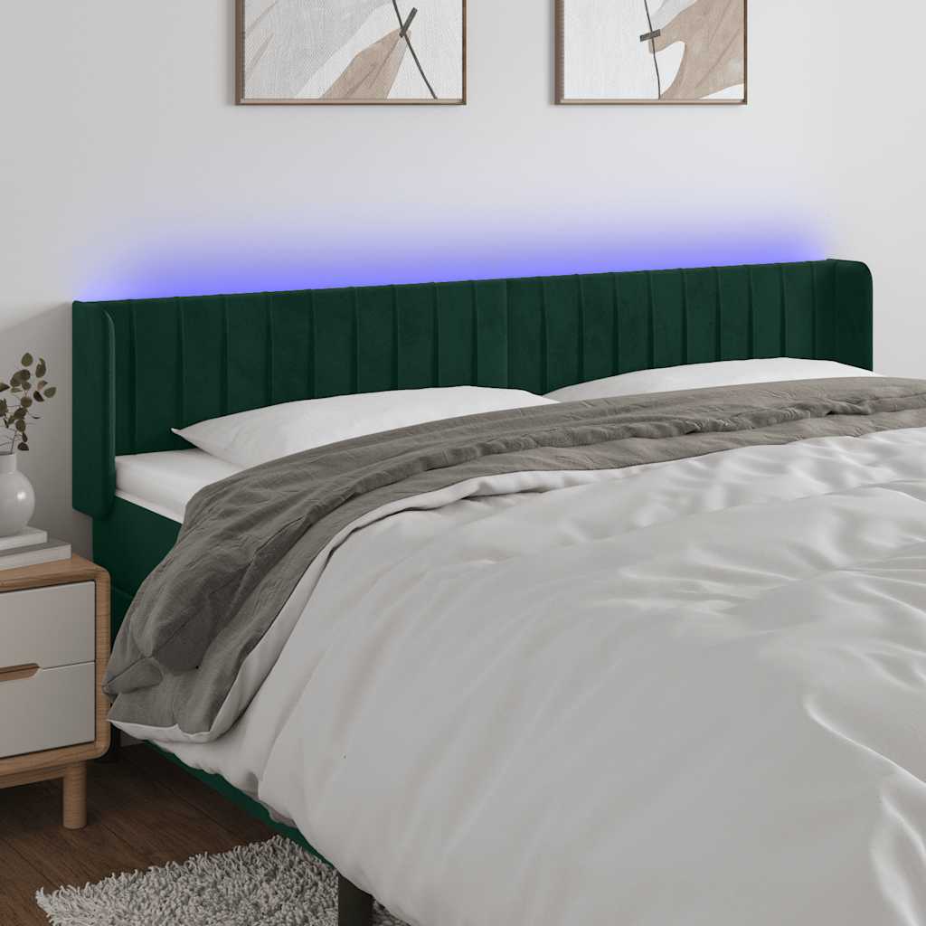 vidaXL Panneau de porte LED 83x16x78/88 cm poignées d'éclairage