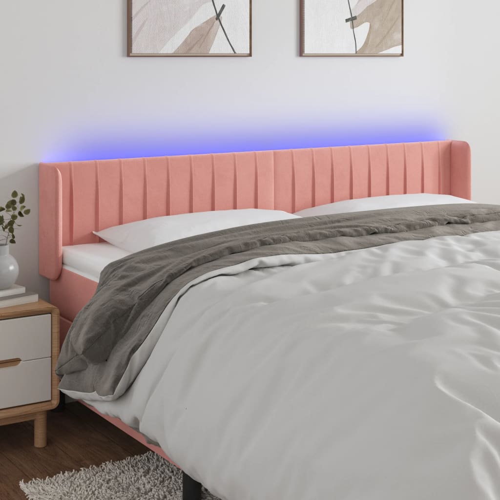 vidaXL Panneau de porte LED 83x16x78/88 cm poignées d'éclairage
