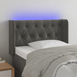 vidaXL Panneau de porte LED 83x16x78/88 cm poignées d'éclairage