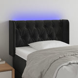 vidaXL Panneau de porte LED 83x16x78/88 cm poignées d'éclairage