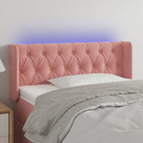 vidaXL Panneau de porte LED 83x16x78/88 cm poignées d'éclairage