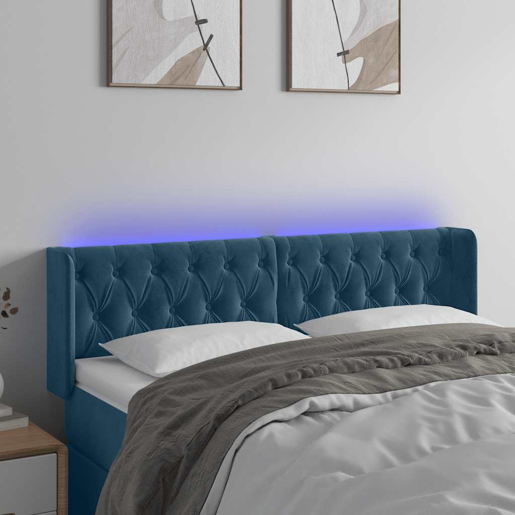 vidaXL Panneau de porte LED 83x16x78/88 cm poignées d'éclairage