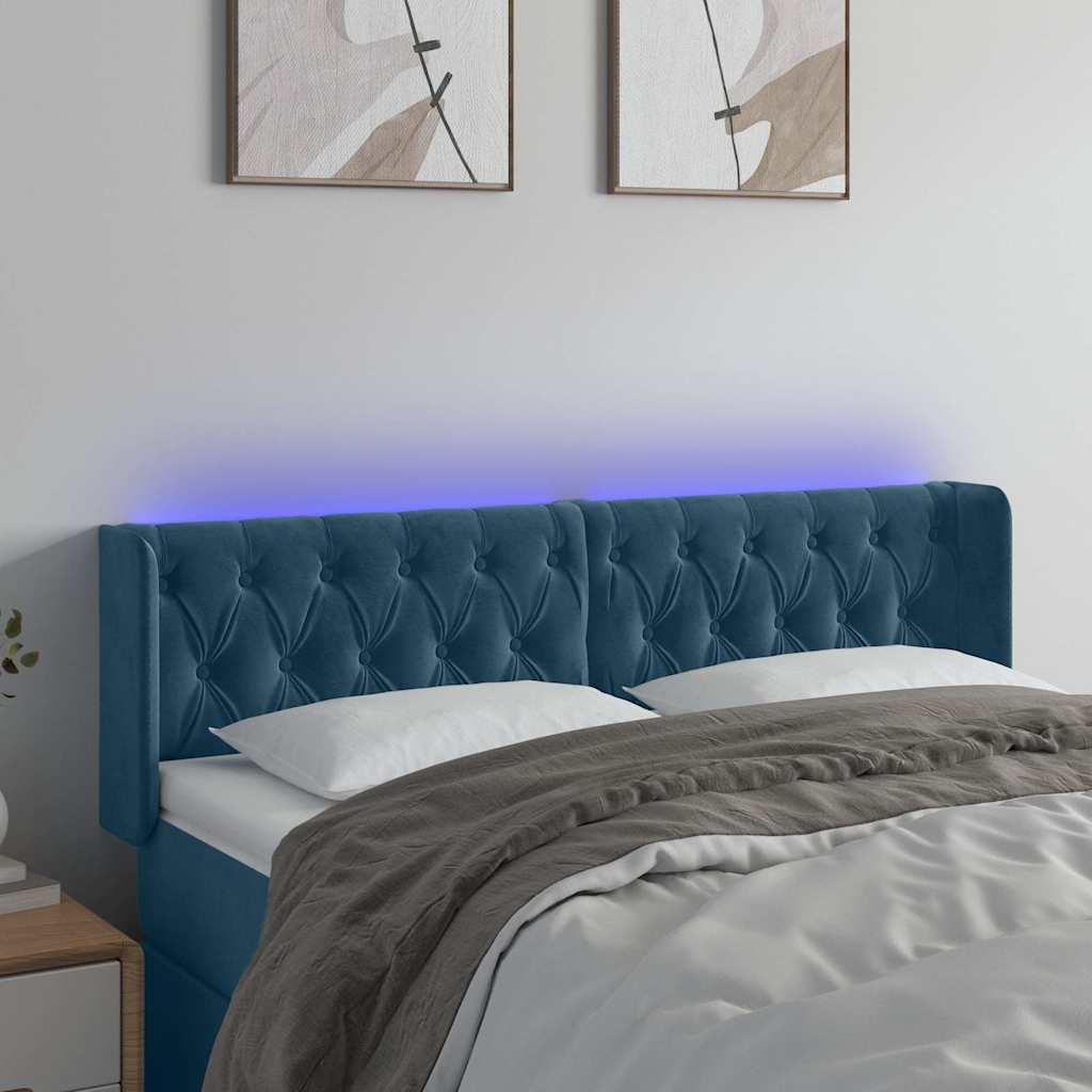 vidaXL Panneau de porte LED 83x16x78/88 cm poignées d'éclairage