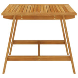 vidaXL Garden Table 88x88x74 cm Solid Acacia Wood