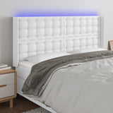 vidaXL Hoofdbord LED 83x16x78/88 cm kunstleer zwart
