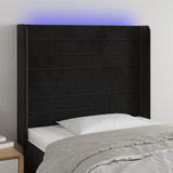 vidaXL Panneau de porte LED 83x16x78/88 cm poignées d'éclairage