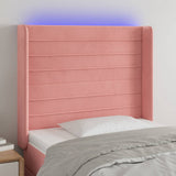 vidaXL Panneau de porte LED 83x16x78/88 cm poignées d'éclairage