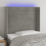 vidaXL Panneau de porte LED 83x16x78/88 cm poignées d'éclairage