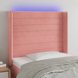 vidaXL Panneau de porte LED 83x16x78/88 cm poignées d'éclairage