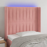 vidaXL Panneau de porte LED 83x16x78/88 cm poignées d'éclairage