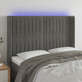 vidaXL Panneau de porte LED 83x16x78/88 cm poignées d'éclairage