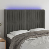 vidaXL Panneau de porte LED 83x16x78/88 cm poignées d'éclairage