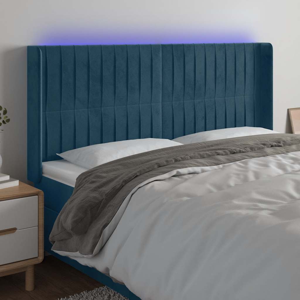 vidaXL Panneau de porte LED 83x16x78/88 cm poignées d'éclairage