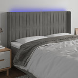 vidaXL Panneau de porte LED 83x16x78/88 cm poignées d'éclairage
