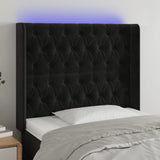 vidaXL Panneau de porte LED 83x16x78/88 cm poignées d'éclairage