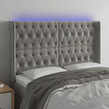 vidaXL Panneau de porte LED 83x16x78/88 cm poignées d'éclairage