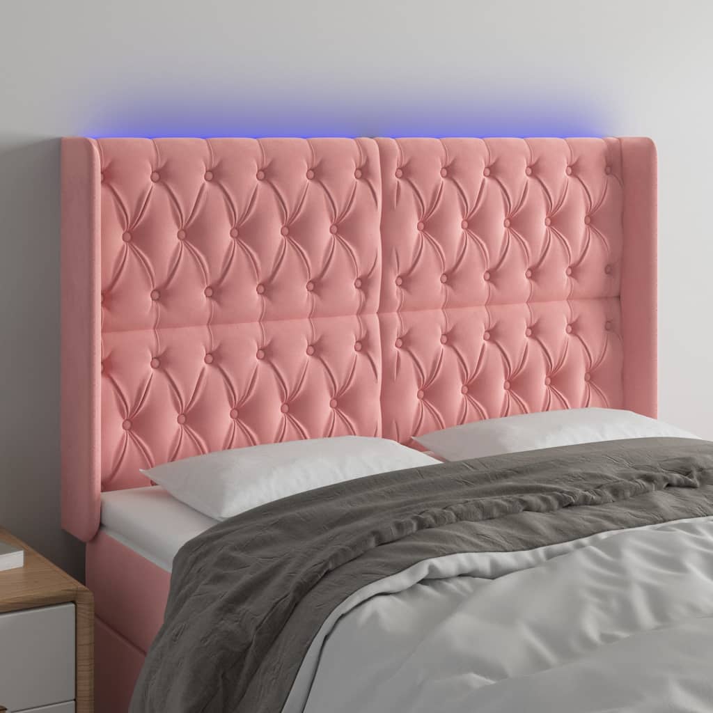 vidaXL Panneau de porte LED 83x16x78/88 cm poignées d'éclairage