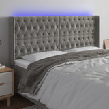 vidaXL Panneau de porte LED 83x16x78/88 cm poignées d'éclairage