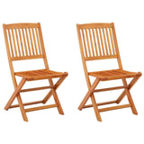 vidaXL Tuinstoelen 6 st inklapbaar massief eucalyptushout