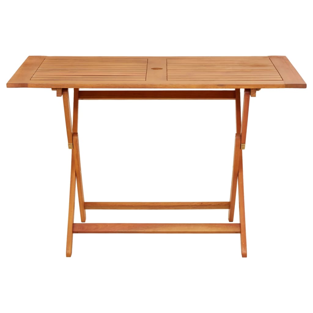 vidaXL Tuintafel inklapbaar 160x85x75 cm massief eucalyptushout