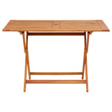 vidaXL Tuintafel inklapbaar 160x85x75 cm massief eucalyptushout