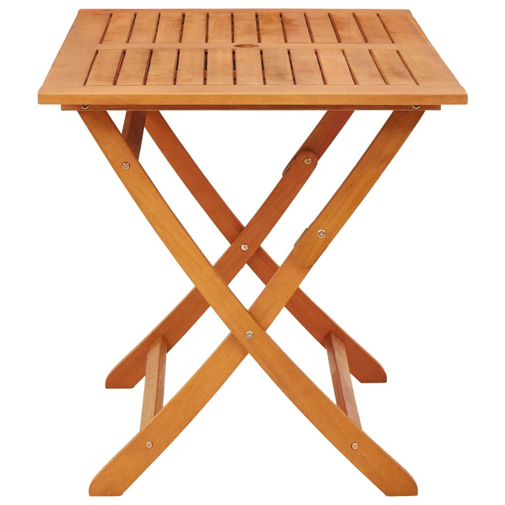 vidaXL Tuintafel inklapbaar 160x85x75 cm massief eucalyptushout