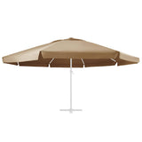 vidaXL Vervangingsdoek voor parasol 515 cm zandkleurig