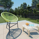 vidaXL Acapulco Garden Chair Poly Rattan Beige
