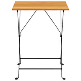 vidaXL Bistro Table 55x54x71 cm Solid Acacia Wood