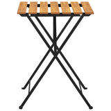 vidaXL Bistro Table 55x54x71 cm Solid Acacia Wood