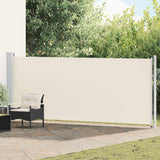 vidaXL Tuinscherm uittrekbaar 140x600 cm zwart