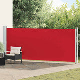 vidaXL Tuinscherm uittrekbaar 140x600 cm zwart