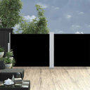 vidaXL Windscherm uittrekbaar 160x600 cm bruin