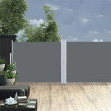 vidaXL Windscherm uittrekbaar 160x600 cm bruin