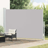 vidaXL Tuinscherm uittrekbaar 140x600 cm zwart