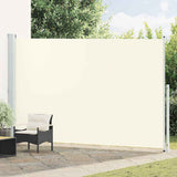vidaXL Tuinscherm uittrekbaar 140x600 cm zwart