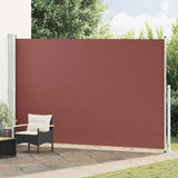 vidaXL Tuinscherm uittrekbaar 140x600 cm zwart