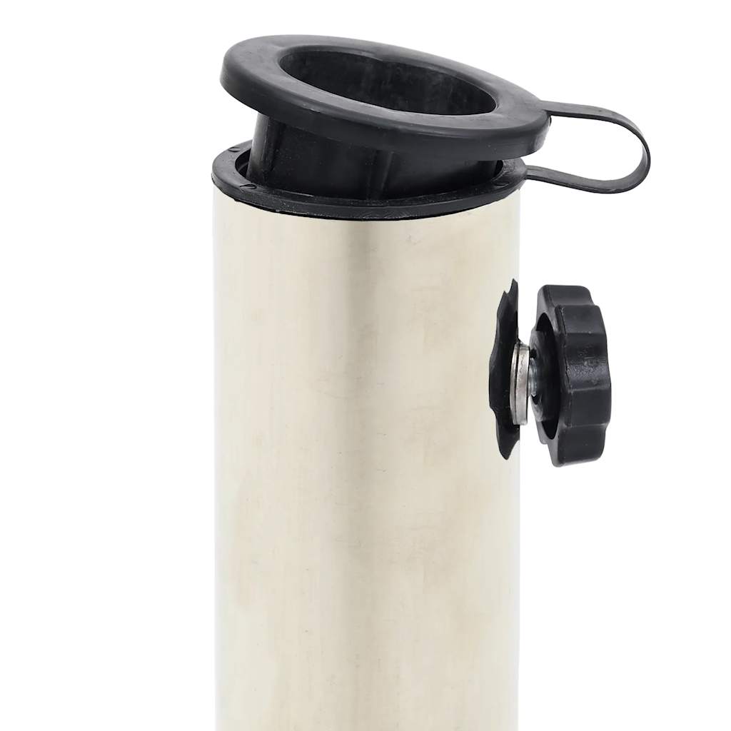 vidaXL Parasolvoet 40x28x4 cm graniet zwart