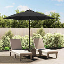 vidaXL Support de protection pour parasol 300 cm vert