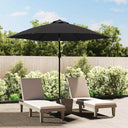 vidaXL Support de protection pour parasol 300 cm vert