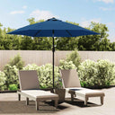 vidaXL Support de protection pour parasol 300 cm vert