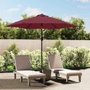 vidaXL Support de protection pour parasol 300 cm vert