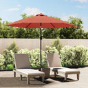 vidaXL Support de protection pour parasol 300 cm vert