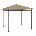 vidaXL Prieel 180 g/m² 3x3x2,7 m crème jaune