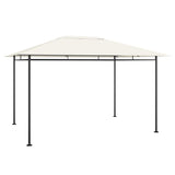 vidaXL Prieel 180 g/m² 384x281x270 cm crèmekleurig