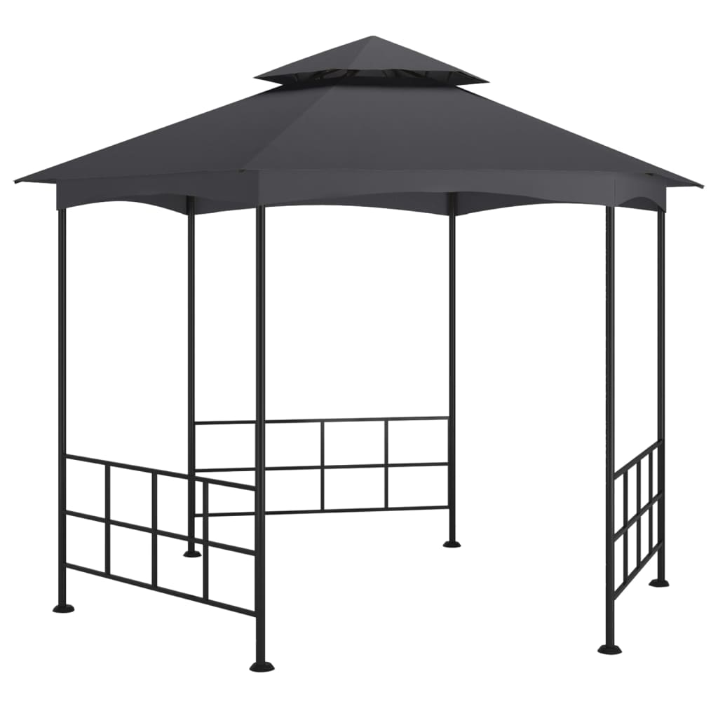 vidaXL Prieel met zijwanden 3,1x2,7 m crèmekleurig