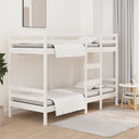 vidaXL Stapelbedframe zonder matras massief grenenhout 90x200 cm
