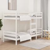 vidaXL Bunk Bed Frame without Mattress Solid Pine Wood 90x200 cm