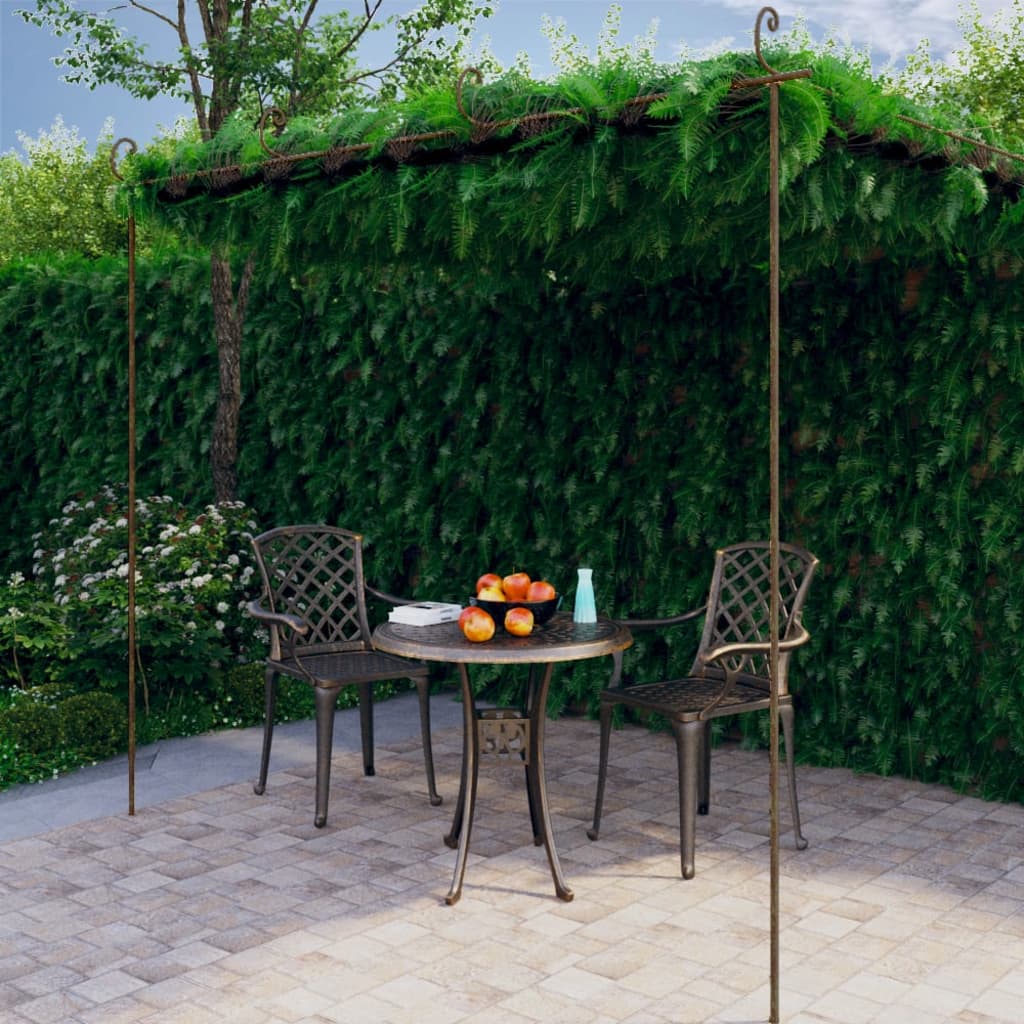 vidaXL Pergola de jardin 3x3x2,5 m avec pergola anti-UV