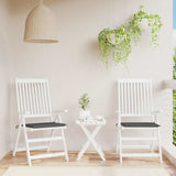 vidaXL Garden Chair Cushions 2 pcs 40x40x4 cm oxford fabric anthracite